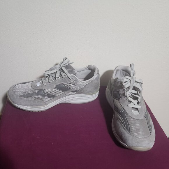 SAS Grey Journey Mesh Mens Walking Shoes Size 12-12.5 - Picture 4 of 8